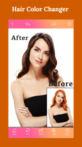 Hair Color Changer New screenshot