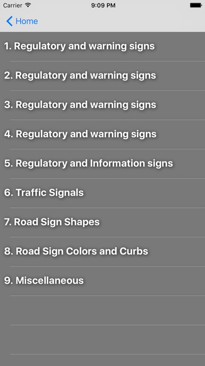 KS DMV Road Sign Flashcards