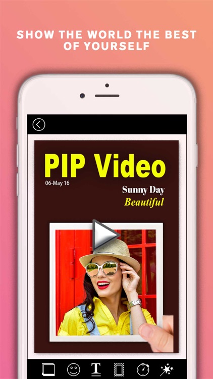 PIP Video Camera - selfie cam screenshot-4