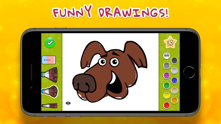 Coloring Book - Dogs screenshot-0