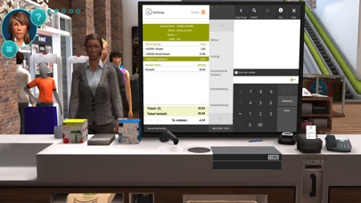 VDAB Kassatrainer screenshot 2