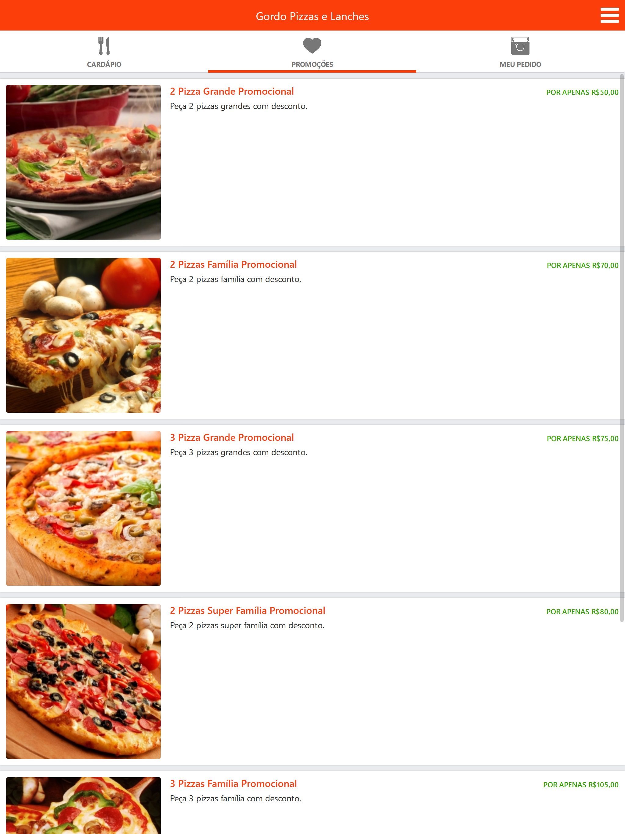 Gordo Pizzas