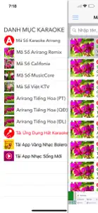 Mã Số Karaoke Arirang Mới Nhất screenshot #3 for iPhone