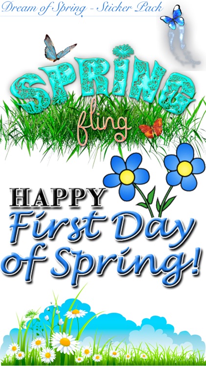 Dream of Spring - Sticker Pack screenshot-4