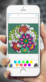 Adult Coloring Book Pages screenshot