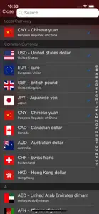 Currency Lite - Real Time screenshot #4 for iPhone