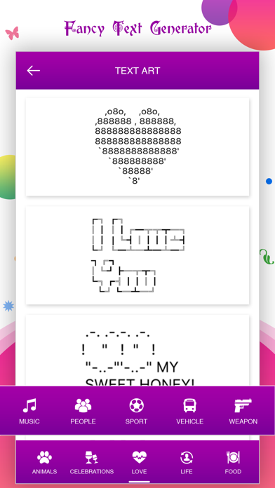 Stylish & Fancy Text Generator screenshot 2