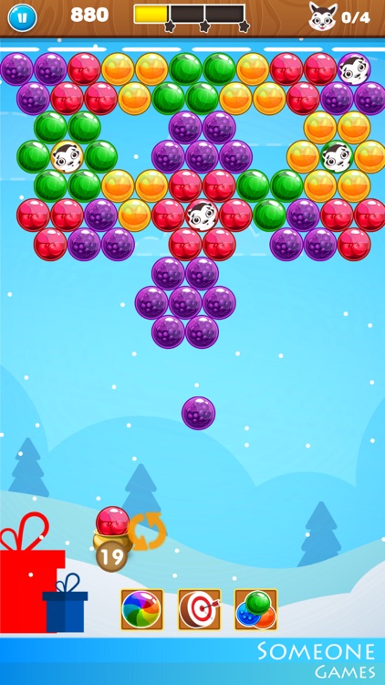 Bubble Shooter Christmas Eve screenshot-4