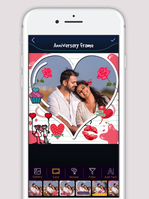 Screenshot #6 pour Anniversary Square Photo Frame