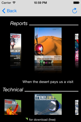 free.aero Magazine screenshot 2