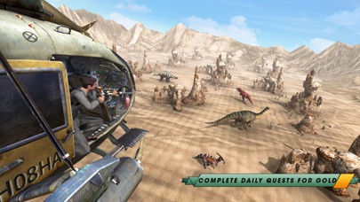 Wild Dinosaur Hunt Helicopter screenshot 4