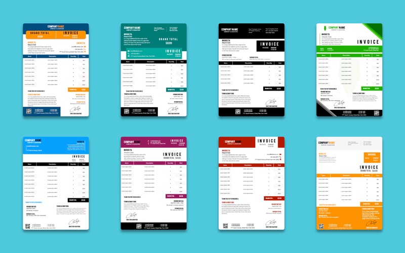 invoice templates maker by ca iphone screenshot 4