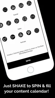 social spinner: marketing iphone screenshot 4