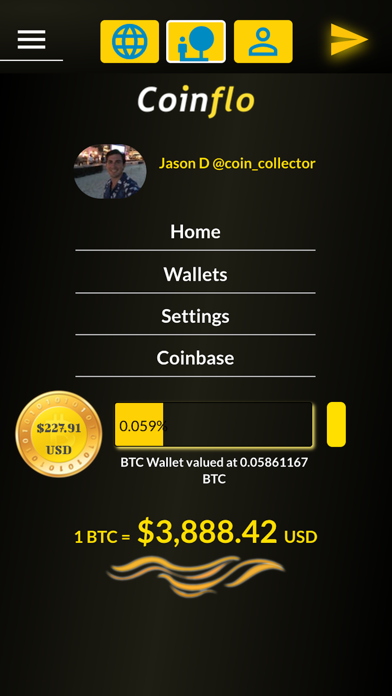 Coinflo iPhone screenshot 4 - Finance app