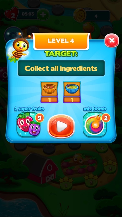 Fruit Smash -Sweet Jelly Crush screenshot 3