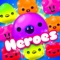 Are you brave enough to defeat the evil Jelly Villains and help your trust worthy friends the Jelly Heroes