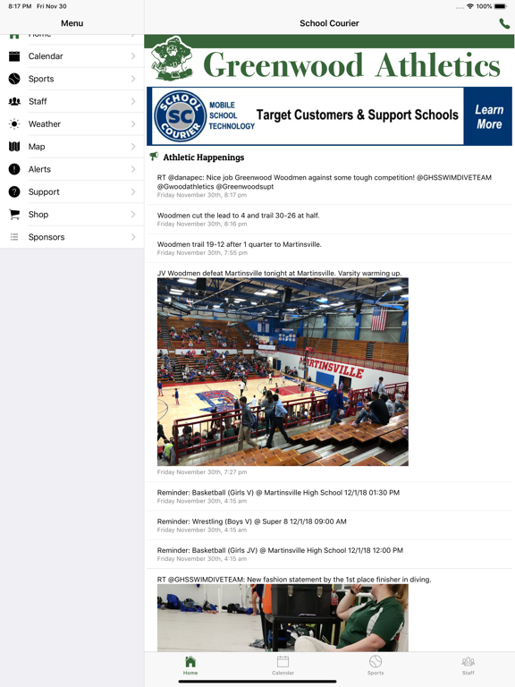 Screenshot #5 pour Greenwood Athletics - Indiana