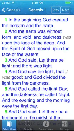 Strong's Concordance iPhone image 1