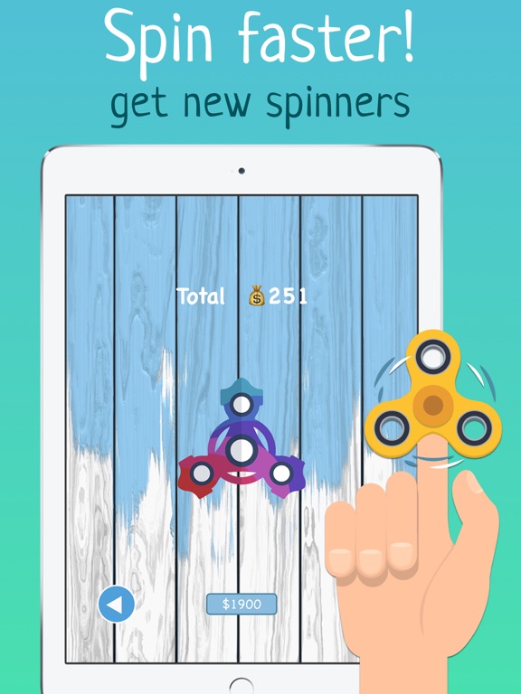 Screenshot #4 pour Spener - Spin fidget spinner for fun!