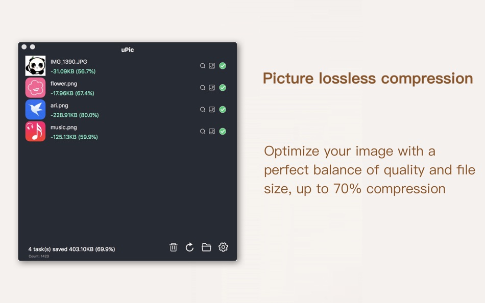 #2. uPic - Image Compression (macOS) 来自: xiao luo