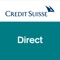 The requirements for using this app are an existing client relationship with Credit Suisse in Switzerland and a valid login for Credit Suisse Direct
