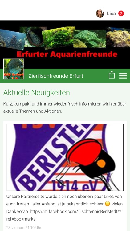 Zierfischfreunde Erfurt App