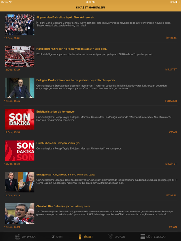 Screenshot #6 pour GazeteHaber Keyfi
