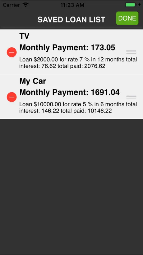 $ Loan Calculator