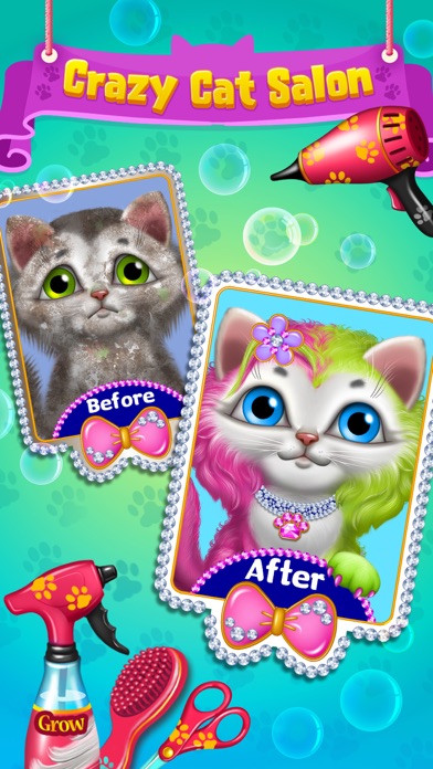 Crazy Cat Salon - Furry Makeover Screenshot 1