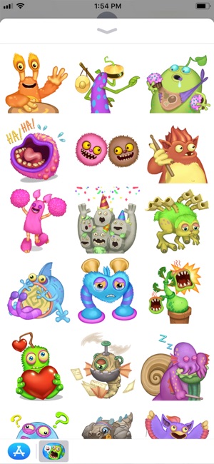 My Singing Monsters Stickers HD 