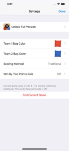 Cornhole Easy Score screenshot #4 for iPhone
