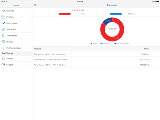 Screenshot #4 pour MyPortfolioView