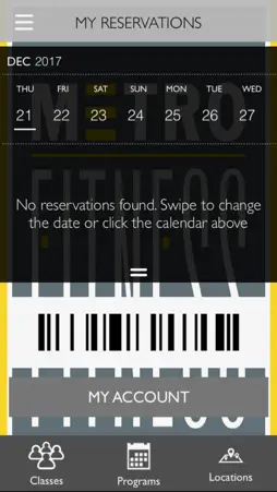 MetroFitness screenshot 2