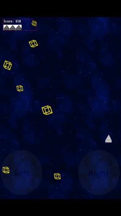 Cubefield Game screenshot 2