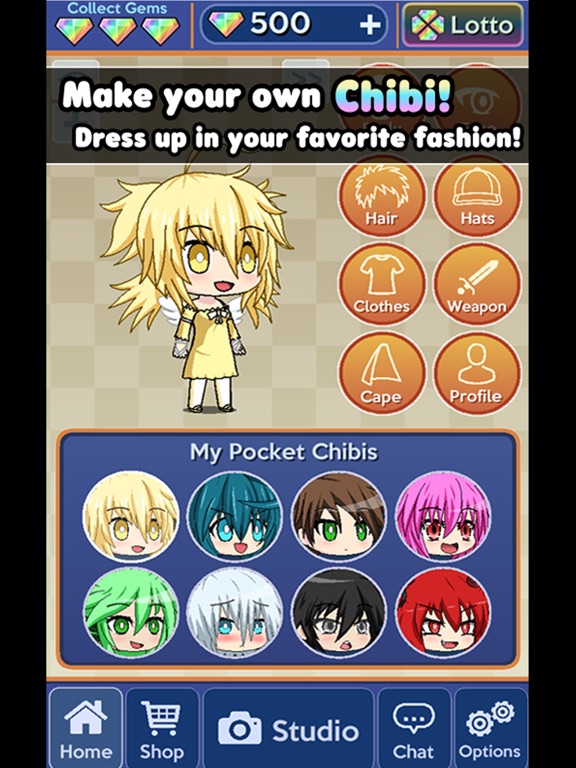 Screenshot #5 pour Pocket Chibi - Anime Dress Up