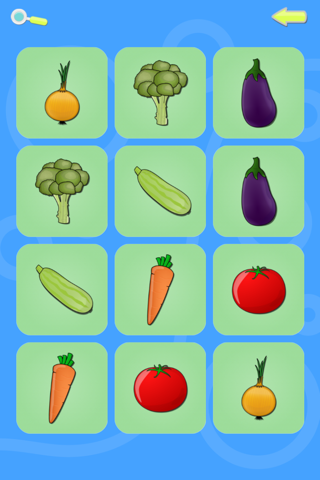 Memo  - Fruits & Vegetables screenshot 2