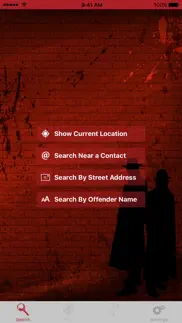 sex offenders search iphone screenshot 1