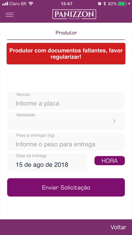 Entrega de Uvas - Panizzon