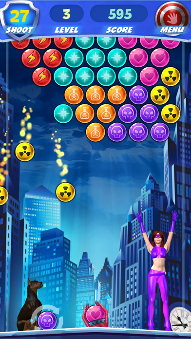 Bubble Girl Superhero screenshot