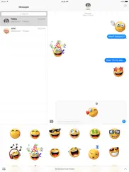 3d animated emoji stickers iPad Captures Décran 1