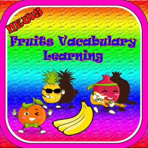 Cute Fruits VocabularyLearning icon