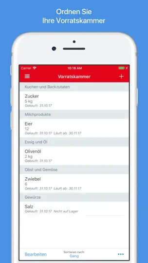 Screenshot von Paprika Rezept-Manager 3 auf dem iPhone 5