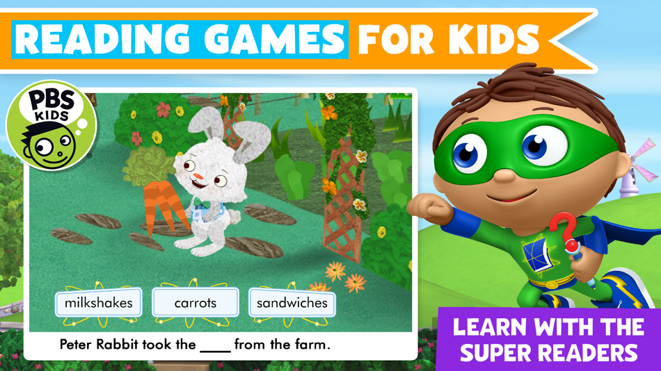 #1. Super Why! Power to Read (iOS) Podle: PBS KIDS