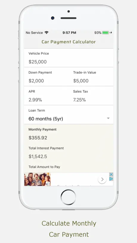 Car Payment Calculator Monthly