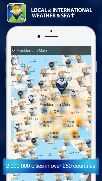 Screenshot #1 pour Météo Voyage