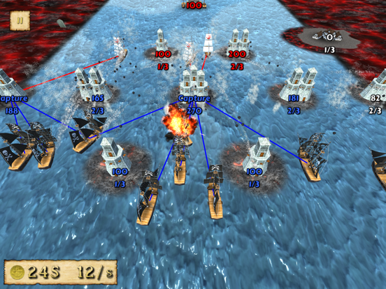 Screenshot #4 pour Pirates! Showdown