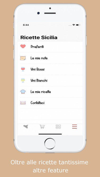 Ricette Sicilia screenshot-4
