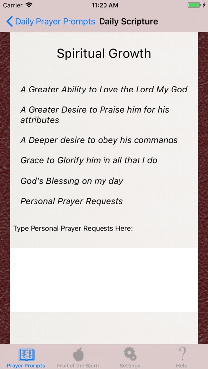 Christian Prayer Guide