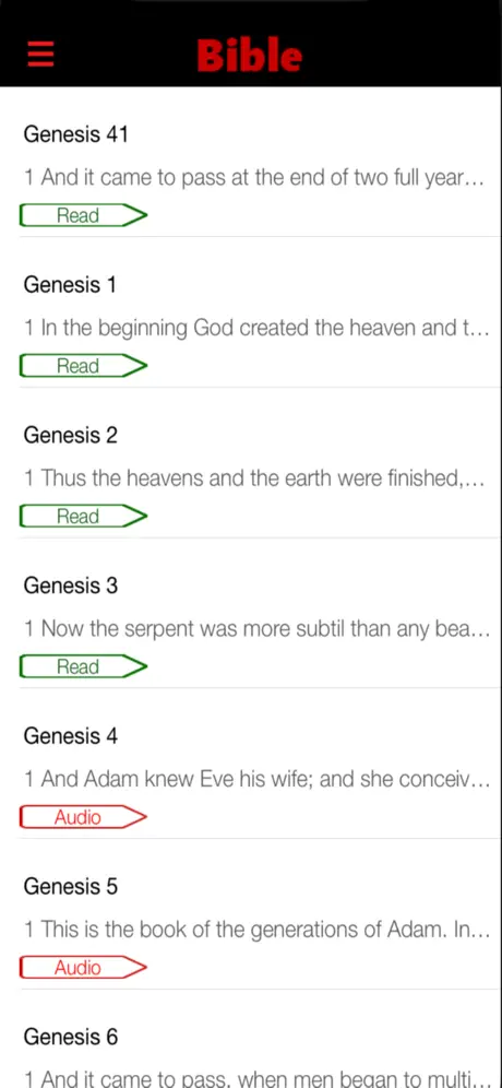 Bible KJV audio
