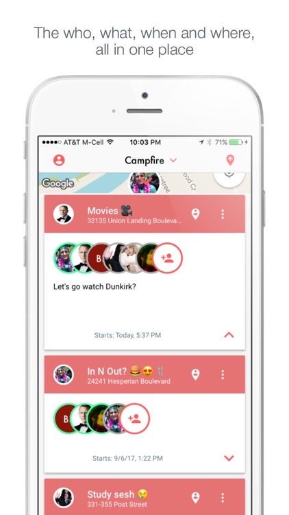Campfire - Social Map for Events & Friends screenshot-4